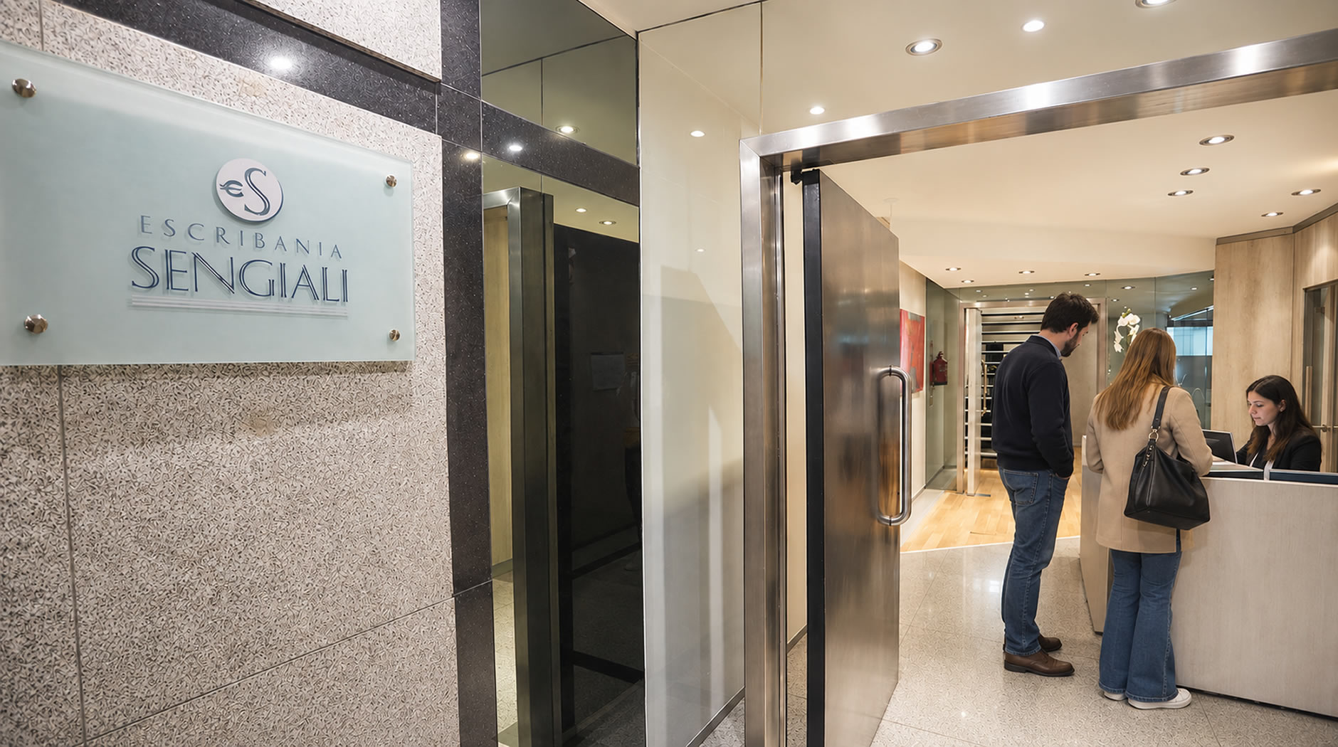 Oficinas de la Escribanía Sengiali, Reconquista 365, CABA